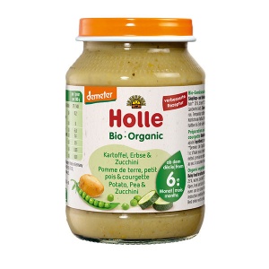 Holle Organic Potatoes with Peas and Zucchini Baby Food